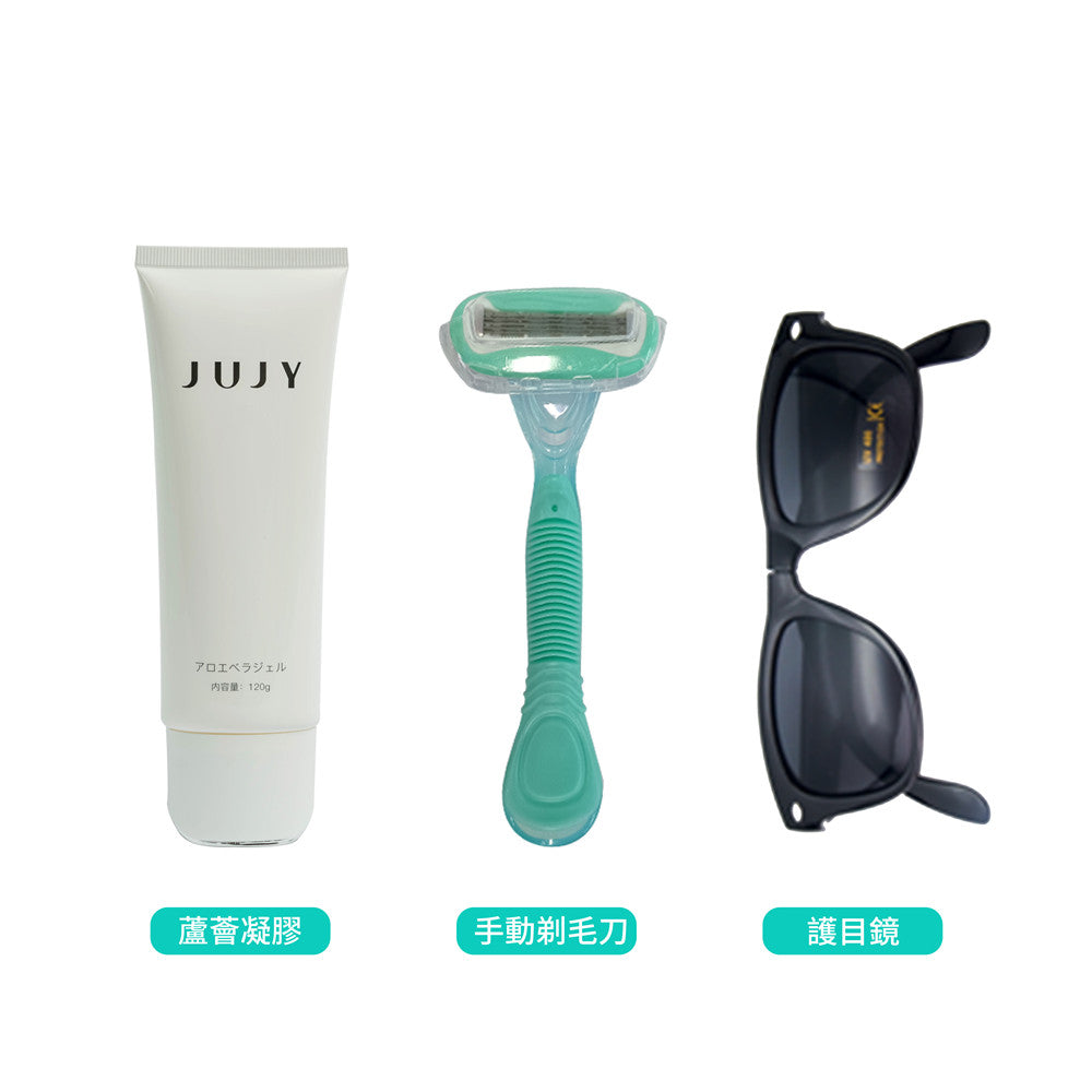 Sapphire IPL hair removal device